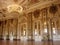 Beautiful shot of the historic Portuguese Palace of Queluz from the inside