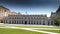 Beautiful shot of La Moneda Palace in Chile