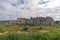 Beautiful shot of megalithic temples of Malta with blue sky in the background