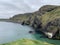 Beautiful shot of the National Trust Carrick-a-Rede in Ballycastle, UK
