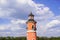 Beautiful shot of Old historic lighthouse in Moritzburg. Inner lighthouse in Saxony