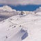 Beautiful shot of a snowy landscape in Kopaonik mountains resort in Serbia