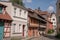 Beautiful shot of the streets from the city of Cottbus in Brandenburg, Germany