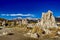 Beautiful shot of Tufa Towers at Mono Lake Tufa State Natural Reserve in California