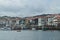 Beautiful Shot Of The Wooden Buildings Of The Port District On The Bay Taken From The Lonja De Lekeitio. March 24, 2018. Architect
