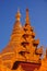 Beautiful Shwedagon pagoda in Yangon in Myanmar.