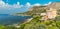 Beautiful sicilian landscape in Aspra, near Bagheria, in the province of Palermo. Sicily, Italy.