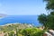 Beautiful Sicilian lanscape with sea shore