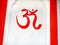 Beautiful sign and symbol of the god shiva image india