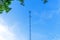 Beautiful sky and blue sky with Broadcast pole