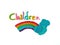 Beautiful sky, children text, plasticine clay, rainbow dough, cute shaped