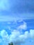 Beautiful Sky & Fluffy Cotton Cloud Formations In Coastal Louisiana