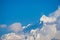 Beautiful snow mountain of Annapurna Himalayan Range