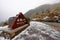 Beautiful snowy view at Hehuanshan National Forest Recreation Area