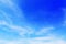 beautiful soft white clouds on blue sky for background and design