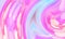 Beautiful spiral illustration in bright vibrant pink and blue colors