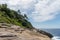 Beautiful Spitting Cave of Portlock vista on Oahu