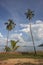 A beautiful spot with reddish sand on the east coast of Koh Chang island