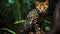 Beautiful Spotted Cat Wallpapers: Mysterious Jungle Inspired Harpia Harpyja