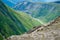 The beautiful spring in the Austrian Alps mountains