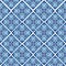 Beautiful square ornamental tile background. Seamless pattern in style blue Moroccan tiles.