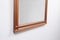 Beautiful square shape wooden mirror image, Modern style mirror image