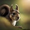 Beautiful squirrel - ai generated image