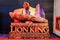 A beautiful standee of a movie called Lion King display at the cinema to promote the movie