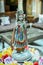 Beautiful statue of Krishna in a Hindu home