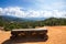 Beautiful steep cliffs,deep valleys and pine forests at Kong Lan Pai Canyon in Pai,Mae Hong Son province,Northern Thailand