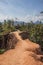 Beautiful steep cliffs,deep valleys and pine forests at Kong Lan Pai Canyon in Pai,Mae Hong Son province,Northern Thailand