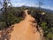 Beautiful steep cliffs,deep valleys and pine forests at Kong Lan Pai Canyon in Pai,Mae Hong Son province,Northern Thailand