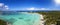 The beautiful Stingray Beach at the north of Long Island, The Bahamas