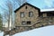 Beautiful stone architecture known as the old administration building, Green Lakes State Park, New York, 2018