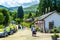 Beautiful stone cottages in Luss, Scotland, UK, 21 July, 2016