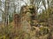 Beautiful stonework. The ruins of the ancient estate of the Korf barons