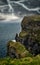 Beautiful Stormy landscape in Cliffs of Moher. Ireland`s Coast.