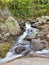 Beautiful stream on Pelion mount near Zagora village, Greece