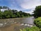 Beautiful stream in Tambunan, Sabah. Malaysia, Borneo.