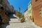 Beautiful street of Castelsardo town