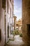 Beautiful street of Cortona, Tuscany