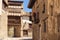 Beautiful Street in the Village of Mirambel, Teruel, Aragon, Spain