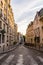 Beautiful streets around Montmartre in Paris France