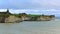 Beautiful stretch of White Cliffs along North Taranaki Bight in North Island