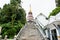 Beautiful stupa on mountain at Doi Inthanon national park