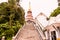 Beautiful stupa on mountain at Doi Inthanon national park