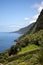 The beautiful subtropical coastline of the Azores, Pico