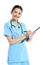 Beautiful successful nurse doctor - Healthcare workers