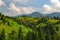 Beautiful summer day in bucovina mountains,romania