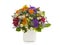 Beautiful summer flower bouquet isolated